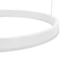 kelvo® VENOM KLV-101-0203 Κρεμαστό Φωτιστικό Οροφής LED 150W 15000lm 120° AC 220-240V IP20 Ρυθμιζόμενο Λευκό CCT με Χειριστήριο από 2700K έως 6000K Dimmable - Lumileds SMD Chip - Λευκό Ματ - Μ150 x Π90 x Υ60cm - 3 Χρόνια Εγγύηση - Image 5