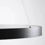 kelvo® NEMESIS KLV-101-0208 Κρεμαστό Φωτιστικό Οροφής LED 45W 4500lm 180° AC 220-240V IP20 Ρυθμιζόμενο Λευκό CCT με Χειριστήριο από 2700K έως 6000K Dimmable - Lumileds SMD Chip - Μαύρο Ματ - Μ60 x Π60 x Υ4cm - 3 Χρόνια Εγγύηση - Image 6