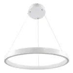 kelvo® NEMESIS KLV-101-0209 Κρεμαστό Φωτιστικό Οροφής LED 45W 4500lm 180° AC 220-240V IP20 Ρυθμιζόμενο Λευκό CCT με Χειριστήριο από 2700K έως 6000K Dimmable - Lumileds SMD Chip - Λευκό Ματ - Μ60 x Π60 x Υ4cm - 3 Χρόνια Εγγύηση - Image 3