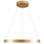 kelvo® NEMESIS KLV-101-0210 Κρεμαστό Φωτιστικό Οροφής LED 45W 4500lm 180° AC 220-240V IP20 Ρυθμιζόμενο Λευκό CCT με Χειριστήριο από 2700K έως 6000K Dimmable - Lumileds SMD Chip - Χρυσό Πλατίνα - Μ60 x Π60 x Υ4cm - 3 Χρόνια Εγγύηση - Image 4
