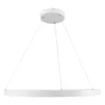 kelvo® NEMESIS KLV-101-0212 Κρεμαστό Φωτιστικό Οροφής LED 67W 6700lm 180° AC 220-240V IP20 Ρυθμιζόμενο Λευκό CCT με Χειριστήριο από 2700K έως 6000K Dimmable - Lumileds SMD Chip - Λευκό Ματ - Μ80 x Π80 x Υ4cm - 3 Χρόνια Εγγύηση - Image 4