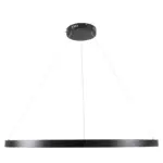 kelvo® NEMESIS KLV-101-0214 Κρεμαστό Φωτιστικό Οροφής LED 75W 7500lm 180° AC 220-240V IP20 Ρυθμιζόμενο Λευκό CCT με Χειριστήριο από 2700K έως 6000K Dimmable - Lumileds SMD Chip - Μαύρο Ματ - Μ100 x Π100 x Υ4cm - 3 Χρόνια Εγγύηση - Image 4