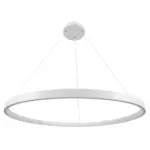 kelvo® NEMESIS KLV-101-0215 Κρεμαστό Φωτιστικό Οροφής LED 75W 7500lm 180° AC 220-240V IP20 Ρυθμιζόμενο Λευκό CCT με Χειριστήριο από 2700K έως 6000K Dimmable - Lumileds SMD Chip - Λευκό Ματ - Μ100 x Π100 x Υ4cm - 3 Χρόνια Εγγύηση - Image 3