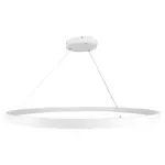kelvo® NEMESIS KLV-101-0215 Κρεμαστό Φωτιστικό Οροφής LED 75W 7500lm 180° AC 220-240V IP20 Ρυθμιζόμενο Λευκό CCT με Χειριστήριο από 2700K έως 6000K Dimmable - Lumileds SMD Chip - Λευκό Ματ - Μ100 x Π100 x Υ4cm - 3 Χρόνια Εγγύηση - Image 5