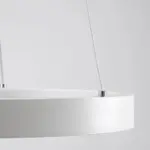 kelvo® NEMESIS KLV-101-0215 Κρεμαστό Φωτιστικό Οροφής LED 75W 7500lm 180° AC 220-240V IP20 Ρυθμιζόμενο Λευκό CCT με Χειριστήριο από 2700K έως 6000K Dimmable - Lumileds SMD Chip - Λευκό Ματ - Μ100 x Π100 x Υ4cm - 3 Χρόνια Εγγύηση - Image 6