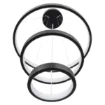 kelvo® NEMESIS KLV-101-0217 Κρεμαστό Φωτιστικό Οροφής LED 100W 10000lm 180° AC 220-240V IP20 Ρυθμιζόμενο Λευκό CCT με Χειριστήριο από 2700K έως 6000K Dimmable - Lumileds SMD Chip - Μαύρο Ματ - Μ60 x Π60 x Υ60cm - 3 Χρόνια Εγγύηση - Image 5