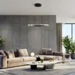 kelvo® DIAMOND KLV-101-0229 Κρεμαστό Φωτιστικό Οροφής LED 45W 4500lm 180° AC 220-240V IP20 Ρυθμιζόμενο Λευκό CCT με Χειριστήριο από 2700K έως 6000K Dimmable - Lumileds SMD Chip - Μαύρο Ματ - Μ60 x Π60 x Υ3cm - 3 Χρόνια Εγγύηση - Image 2