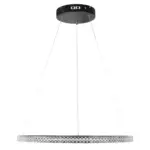 kelvo® DIAMOND KLV-101-0229 Κρεμαστό Φωτιστικό Οροφής LED 45W 4500lm 180° AC 220-240V IP20 Ρυθμιζόμενο Λευκό CCT με Χειριστήριο από 2700K έως 6000K Dimmable - Lumileds SMD Chip - Μαύρο Ματ - Μ60 x Π60 x Υ3cm - 3 Χρόνια Εγγύηση - Image 4