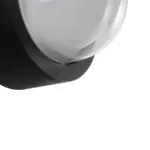 kelvo® NEXA KLV-101-0249 Φωτιστικό Τοίχου / Απλίκα LED 6W 360lm 180° AC 220-240V Αδιάβροχο IP65 Μπλε - Sanan SMD Chip & TÜV SÜD Driver - Μαύρο Ματ - Μ11 x Π8.5 x Υ11cm - 5 Χρόνια Εγγύηση - Image 6