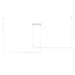 kelvo® LINARIA KLV-101-0259-V2 Κρεμαστό Φωτιστικό Οροφής LED 72W 7200lm 180° AC 220-240V IP20 Ρυθμιζόμενο Λευκό CCT με Χειριστήριο από 2700K έως 6000K Dimmable - Lumileds SMD Chip - Λευκό Ματ - Μ220 x Π4 x Υ25cm - 3 Χρόνια Εγγύηση - Image 3