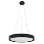 kelvo® BARCHETTA KLV-101-0265 Κρεμαστό Φωτιστικό Οροφής LED 72W 7200lm 120° AC 220-240V IP20 Ρυθμιζόμενο Λευκό CCT με Χειριστήριο από 2700K έως 6000K Dimmable - Lumileds SMD Chip - Μαύρο Ματ - Μ48 x Π48 x Υ8.2cm - 3 Χρόνια Εγγύηση - Image 4