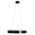 kelvo® BARCHETTA KLV-101-0265 Κρεμαστό Φωτιστικό Οροφής LED 72W 7200lm 120° AC 220-240V IP20 Ρυθμιζόμενο Λευκό CCT με Χειριστήριο από 2700K έως 6000K Dimmable - Lumileds SMD Chip - Μαύρο Ματ - Μ48 x Π48 x Υ8.2cm - 3 Χρόνια Εγγύηση - Image 5