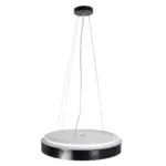 kelvo® BARCHETTA KLV-101-0265 Κρεμαστό Φωτιστικό Οροφής LED 72W 7200lm 120° AC 220-240V IP20 Ρυθμιζόμενο Λευκό CCT με Χειριστήριο από 2700K έως 6000K Dimmable - Lumileds SMD Chip - Μαύρο Ματ - Μ48 x Π48 x Υ8.2cm - 3 Χρόνια Εγγύηση - Image 6