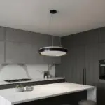 kelvo® BARCHETTA KLV-101-0266 Κρεμαστό Φωτιστικό Οροφής LED 72W 7200lm 120° AC 220-240V IP20 Ρυθμιζόμενο Λευκό CCT με Χειριστήριο από 2700K έως 6000K Dimmable - Lumileds SMD Chip - Μαύρο & Σαμπανιζέ Χρυσό Ματ - Μ48 x Π48 x Υ8.2cm - 3 Χρόνια Εγγύηση - Image 2