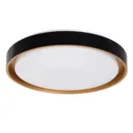 kelvo® BARCHETTA KLV-101-0266-V2 Φωτιστικό Οροφής LED 72W 7200lm 120° AC 220-240V IP20 Ρυθμιζόμενο Λευκό CCT με Χειριστήριο από 2700K έως 6000K Dimmable - Lumileds SMD Chip - Μαύρο & Σαμπανιζέ Χρυσό Ματ - Μ48 x Π48 x Υ8.2cm - 3 Χρόνια Εγγύηση - Image 3