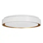 kelvo® BARCHETTA KLV-101-0267-V2 Φωτιστικό Οροφής LED 72W 7200lm 120° AC 220-240V IP20 Ρυθμιζόμενο Λευκό CCT με Χειριστήριο από 2700K έως 6000K Dimmable - Lumileds SMD Chip - Λευκό & Σαμπανιζέ Χρυσό Ματ - Μ48 x Π48 x Υ8.2cm - 3 Χρόνια Εγγύηση - Image 6