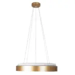kelvo® BARCHETTA KLV-101-0268 Κρεμαστό Φωτιστικό Οροφής LED 72W 7200lm 120° AC 220-240V IP20 Ρυθμιζόμενο Λευκό CCT με Χειριστήριο από 2700K έως 6000K Dimmable - Lumileds SMD Chip - Σαμπανιζέ Χρυσό Ματ - Μ48 x Π48 x Υ8.2cm - 3 Χρόνια Εγγύηση - Image 5