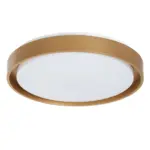 kelvo® BARCHETTA KLV-101-0268-V2 Φωτιστικό Οροφής LED 72W 7200lm 120° AC 220-240V IP20 Ρυθμιζόμενο Λευκό CCT με Χειριστήριο από 2700K έως 6000K Dimmable - Lumileds SMD Chip - Σαμπανιζέ Χρυσό Ματ - Μ48 x Π48 x Υ8.2cm - 3 Χρόνια Εγγύηση - Image 3
