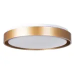 kelvo® BARCHETTA KLV-101-0268-V2 Φωτιστικό Οροφής LED 72W 7200lm 120° AC 220-240V IP20 Ρυθμιζόμενο Λευκό CCT με Χειριστήριο από 2700K έως 6000K Dimmable - Lumileds SMD Chip - Σαμπανιζέ Χρυσό Ματ - Μ48 x Π48 x Υ8.2cm - 3 Χρόνια Εγγύηση - Image 6