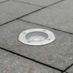 kelvo® KERIA KLV-101-0275 Χωνευτό Φωτιστικό Σποτ Δαπέδου για Λάμπα MR16 με Ντουί GU10 AC 220-240V Αδιάβροχο IP68 IK09 - Ανοξείδωτο Ατσάλι SS316 - Μ11 x Π11 x Υ11.5cm / Q10.4cm