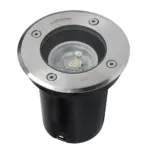 kelvo® KERIA KLV-101-0275 Χωνευτό Φωτιστικό Σποτ Δαπέδου για Λάμπα MR16 με Ντουί GU10 AC 220-240V Αδιάβροχο IP68 IK09 - Ανοξείδωτο Ατσάλι SS316 - Μ11 x Π11 x Υ11.5cm / Q10.4cm - Image 3