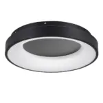kelvo® SALEM KLV-101-0277 Φωτιστικό Οροφής LED 75W 7500lm 120° AC 220-240V IP20 Ρυθμιζόμενο Λευκό CCT με Χειριστήριο από 2700K έως 6000K Dimmable - Lumileds SMD Chip - Μαύρο Ματ - Μ45 x Π45 x Υ9.5cm - 3 Χρόνια Εγγύηση - Image 3