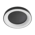 kelvo® SALEM KLV-101-0281 Φωτιστικό Οροφής LED 105W 10500lm 120° AC 220-240V IP20 Ρυθμιζόμενο Λευκό CCT με Χειριστήριο από 2700K έως 6000K Dimmable - Lumileds SMD Chip - Μαύρο Ματ - Μ60 x Π60 x Υ9.5cm - 3 Χρόνια Εγγύηση - Image 5