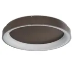 kelvo® SALEM KLV-101-0284 Φωτιστικό Οροφής LED 105W 10500lm 120° AC 220-240V IP20 Ρυθμιζόμενο Λευκό CCT με Χειριστήριο από 2700K έως 6000K Dimmable - Lumileds SMD Chip - Καφέ Ματ - Μ60 x Π60 x Υ9.5cm - 3 Χρόνια Εγγύηση - Image 3