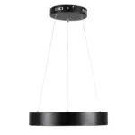 kelvo® SALEM KLV-101-0285 Κρεμαστό Φωτιστικό Οροφής LED 75W 7500lm 120° AC 220-240V IP20 Ρυθμιζόμενο Λευκό CCT με Χειριστήριο από 2700K έως 6000K Dimmable - Lumileds SMD Chip - Μαύρο Ματ - Μ45 x Π45 x Υ6cm - 3 Χρόνια Εγγύηση - Image 4