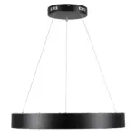 kelvo® SALEM KLV-101-0289 Κρεμαστό Φωτιστικό Οροφής LED 105W 10500lm 120° AC 220-240V IP20 Ρυθμιζόμενο Λευκό CCT με Χειριστήριο από 2700K έως 6000K Dimmable - Lumileds SMD Chip - Μαύρο Ματ - Μ60 x Π60 x Υ6cm - 3 Χρόνια Εγγύηση - Image 4