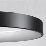 kelvo® SALEM KLV-101-0289 Κρεμαστό Φωτιστικό Οροφής LED 105W 10500lm 120° AC 220-240V IP20 Ρυθμιζόμενο Λευκό CCT με Χειριστήριο από 2700K έως 6000K Dimmable - Lumileds SMD Chip - Μαύρο Ματ - Μ60 x Π60 x Υ6cm - 3 Χρόνια Εγγύηση - Image 6