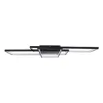 kelvo® QUADRA KLV-101-0296 Φωτιστικό Οροφής LED 120W 12000lm 120° AC 220-240V IP20 Ρυθμιζόμενο Λευκό CCT με Χειριστήριο από 2700K έως 6000K Dimmable - Lumileds SMD Chip - Μαύρο Ματ - Μ105 x Π60 x Υ9cm - 3 Χρόνια Εγγύηση - Image 4