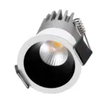 kelvo® DOT KLV-101-0303 Χωνευτό Φωτιστικό Downlight Σποτ LED 5W 650lm 38° AC 220-240V IP20 Φυσικό Λευκό 4500K - Bridgelux COB Chip & TÜV SÜD Driver - Λευκό & Μαύρο Ματ - Μ4 x Π4 x Υ5.9cm / Q3.5cm - 5 Χρόνια Εγγύηση - Image 3