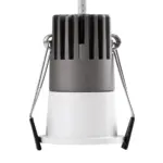 kelvo® DOT KLV-101-0303 Χωνευτό Φωτιστικό Downlight Σποτ LED 5W 650lm 38° AC 220-240V IP20 Φυσικό Λευκό 4500K - Bridgelux COB Chip & TÜV SÜD Driver - Λευκό & Μαύρο Ματ - Μ4 x Π4 x Υ5.9cm / Q3.5cm - 5 Χρόνια Εγγύηση - Image 5