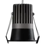 kelvo® DOT KLV-101-0308 Χωνευτό Φωτιστικό Downlight Σποτ LED 7W 910lm 38° AC 220-240V IP20 Φυσικό Λευκό 4500K - Bridgelux COB Chip & TÜV SÜD Driver - Μαύρο Ματ - Μ6 x Π6 x Υ7.8cm / Q5cm - 5 Χρόνια Εγγύηση - Image 5