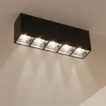 kelvo® LUMINAR KLV-101-0333 Φωτιστικό Downlight Σποτ LED 20W 2800lm 36° AC 220-240V IP20 Φυσικό Λευκό 4500K - Osram SMD Chip & TÜV SÜD Driver - Μαύρο Ματ - Μ19.5 x Π4.2 x Υ6.6cm - 5 Χρόνια Εγγύηση