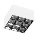 kelvo® LUMINAR KLV-101-0342 Φωτιστικό Downlight Σποτ LED 30W 4200lm 36° AC 220-240V IP20 Φυσικό Λευκό 4500K - Osram SMD Chip & TÜV SÜD Driver - Λευκό Ματ - Μ12 x Π12 x Υ6.6cm - 5 Χρόνια Εγγύηση - Image 3
