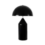kelvo® URANUS KLV-101-0371 Επιτραπέζιο Φωτιστικό Πορτατίφ για 2 Λάμπες με Ντουί E27 AC 220-240V IP20 - Μαύρο Ματ - Μ35 x Π35 x Υ54cm - Image 4