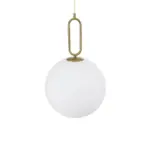 kelvo® BELLISSIMO KLV-101-0377 Κρεμαστό Φωτιστικό Οροφής για Λάμπα με Ντουί E27 AC 220-240V IP20 - Χρυσό Βούρτσας Πλατίνα & Λευκό - Μ30 x Π30 x Υ52cm - Image 6