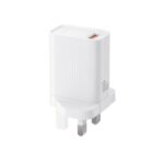 XO L159 Φορτιστής Ταχείας Φόρτισης (UK) QC 18W 1x USB-A