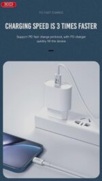 XO NB-Q189B PD 20W Καλώδιο Φόρτισης + Data Type-C Σε Lightning  2m - Image 4