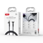 XO NB308 Καλώδιο Φόρτισης & Μεταφοράς Δεδομένων 4 σε 1 - Image 6