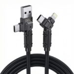 XO NB308 Καλώδιο Φόρτισης & Μεταφοράς Δεδομένων 4 σε 1