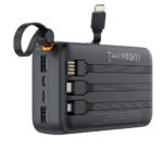 XO PR279 Powerbank με Καλώδια USB-A Type-C Micro & Lightning 20.000mAh - Image 4