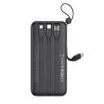 XO PR279 Powerbank με Καλώδια USB-A Type-C Micro & Lightning 20.000mAh - Image 3