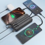 XO PR279 Powerbank με Καλώδια USB-A Type-C Micro & Lightning 20.000mAh - Image 6