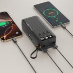 XO PR280 Powerbank με Καλώδια USB-A Type-C Micro & Lightning 30.000 mAh - Image 6