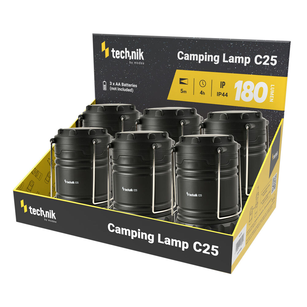 media-1691677161708 Technik Φακός Camping C25 COB IP44 180lm - Image 1