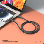 XO NB265 Μινιμαλιστικό Καλώδιο Lightning Μαύρο - Image 2