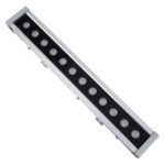 GloboStar® WASHER-DAIA S-90997 Μπάρα Φωτισμού Wall Washer LED 96W 10080lm 30° AC 230V Αδιάβροχο IP65 Μ52 x Π7.5 x Υ7cm Πολύχρωμο 4in1 RGBW DMX512 Display on Body - Ασημί - Image 3
